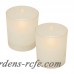 Darby Home Co Frosted Glass Unscented Candle DBHM2099